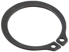 Value Collection - 0.468" Groove Diam, 1/2" Shaft Diam, Phosphate Spring Steel, Snap External Retaining Rings - 0.039" Groove Width, 0.035" Ring Thickness - Apex Tool & Supply