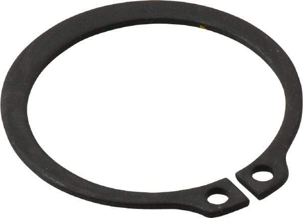 Value Collection - 1.529" Groove Diam, 1-5/8" Shaft Diam, Phosphate Spring Steel, Snap External Retaining Rings - 0.068" Groove Width, 0.062" Ring Thickness - Apex Tool & Supply