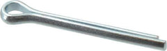 Value Collection - 5/32" Diam x 1-1/2" Long Extended Prong Cotter Pin - Grade 2, Zinc-Plated, Steel - Apex Tool & Supply