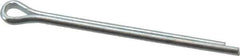 Value Collection - 1/16" Diam x 1" Long Extended Prong Cotter Pin - Grade 2, Zinc-Plated, Steel - Apex Tool & Supply