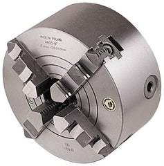 Bison - Manual Lathe Chucks Chuck Type: Combination Independent & Self-Centering Nominal Chuck Size: 25 - Apex Tool & Supply