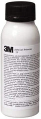 3M - 250 mL, Clear Adhesive Primer - For Use with 3M Tapes, VHB Tape - Apex Tool & Supply