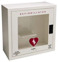 Allegro - Metal Defibrillator Case - 20-1/4 Inch Wide x 20-1/4 Inch High x 9-1/4 Inch Deep, Wall Mount - Apex Tool & Supply
