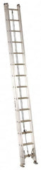 Louisville - 28' High, Type IA Rating, Aluminum Industrial Extension Ladder - Apex Tool & Supply