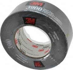 3M - 2" x 55m Black Duct Tape - 8.1 mil, Rubber Adhesive, Polyethylene Film Backing, 32 Lb/ln Tensile Strength, 200°F Max, Series 3900 - Apex Tool & Supply