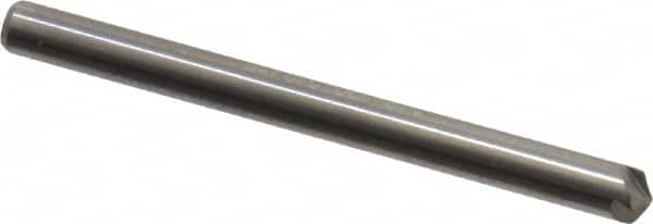 Hertel - 1/8" Head Diam, 1/8" Shank Diam, 4 Flute 120° Solid Carbide Countersink - Apex Tool & Supply
