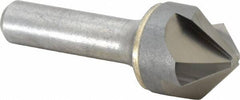 Hertel - 1" Head Diam, 1/2" Shank Diam, 4 Flute 90° Solid Carbide Countersink - Apex Tool & Supply