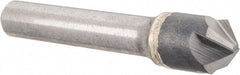 Hertel - 1/2" Head Diam, 3/8" Shank Diam, 4 Flute 100° Solid Carbide Countersink - Apex Tool & Supply