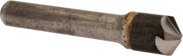 Hertel - 1/2" Head Diam, 3/8" Shank Diam, 4 Flute 120° Solid Carbide Countersink - Apex Tool & Supply