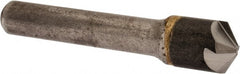 Hertel - 1/2" Head Diam, 3/8" Shank Diam, 4 Flute 120° Solid Carbide Countersink - Apex Tool & Supply