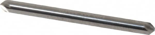 Hertel - 1/8" Head Diam, 1/8" Shank Diam, 6 Flute 90° Solid Carbide Countersink - Apex Tool & Supply
