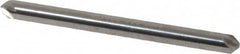 Hertel - 1/8" Head Diam, 1/8" Shank Diam, 6 Flute 90° Solid Carbide Countersink - Apex Tool & Supply