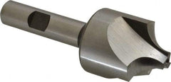 Hertel - 7/16" Radius, 1-1/4" Mill Diam, 3 Flute Cobalt Corner Rounding End Mill - Single End, Uncoated, 3-1/2" OAL, 1/2" Shank Diam - Apex Tool & Supply