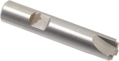 Hertel - 1/32" Radius, 1/2" Mill Diam, 3 Flute Cobalt Corner Rounding End Mill - Single End, Uncoated, 2-5/8" OAL, 1/2" Shank Diam - Apex Tool & Supply