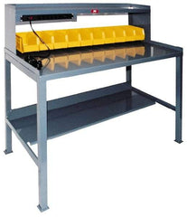 Jamco - 72 Wide x 30" Deep x 35" High, Steel Workbench - Comfort Edge, Fixed Legs - Apex Tool & Supply