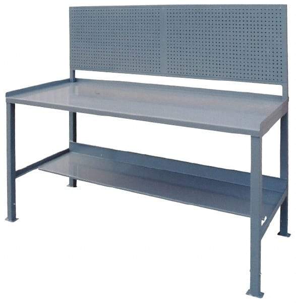 Jamco - 72 Wide x 30" Deep x 35" High, Steel Workbench - Comfort Edge, Fixed Legs - Apex Tool & Supply