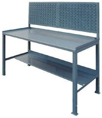 Jamco - 72 Wide x 30" Deep x 35" High, Steel Workbench - Comfort Edge, Fixed Legs - Apex Tool & Supply