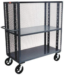 Jamco - 3,000 Lb Capacity, 24" Wide x 36" Long x 57-1/2" High Standard Utility Cart - 2 Shelf, Steel - Apex Tool & Supply