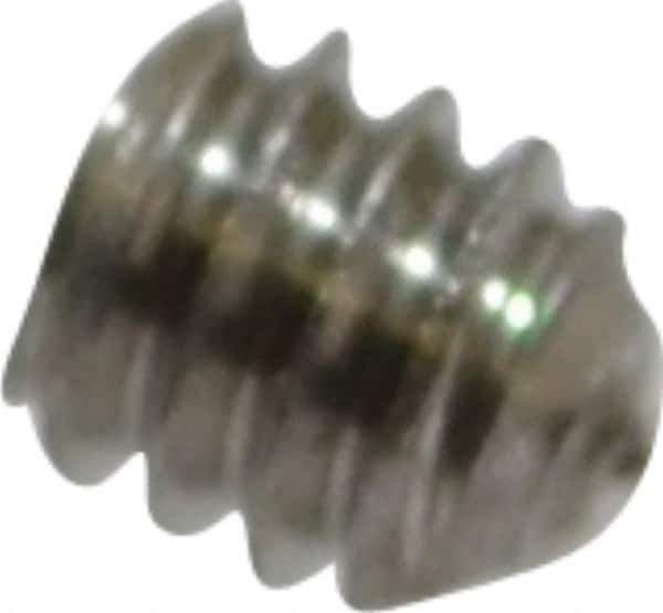 Value Collection - M2x0.40 Metric Coarse, 2mm OAL, Cup Point Set Screw - Grade 18-8 & Austenitic A2 Stainless Steel, 0.9mm Key - Apex Tool & Supply