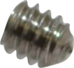 Value Collection - M2x0.40 Metric Coarse, 2mm OAL, Cup Point Set Screw - Grade 18-8 & Austenitic A2 Stainless Steel, 0.9mm Key - Apex Tool & Supply