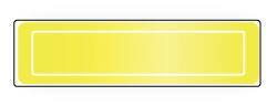NMC - Reflective Strip - Yellow, For Accident Prevention - Apex Tool & Supply
