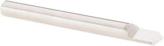 Scientific Cutting Tools - 90° Incl Angle, 3/16" Shank Diam, 2" OAL, 0.007" Cut Diam, Conical Engraving Cutter - 0.09" LOC, 0.007" Tip Diam, Right Hand Cut, Submicron Solid Carbide, Uncoated - Apex Tool & Supply