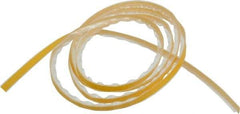 Pemko - 7' Long x 7/16" Wide, Adhesive Astragal/Meeting Stile Seals Weatherstripping - 1-3/4" Door Thickness, Silicone, Clear Finish - Apex Tool & Supply
