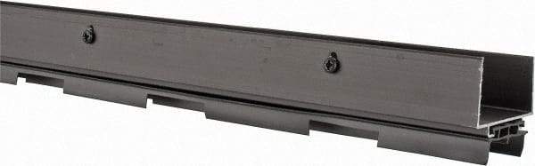 Pemko - Door Bottom Shoe Sweeps & Seal - Vinyl, 1-13/16" High, Dark Bronze Anodized Aluminum Coated - Apex Tool & Supply