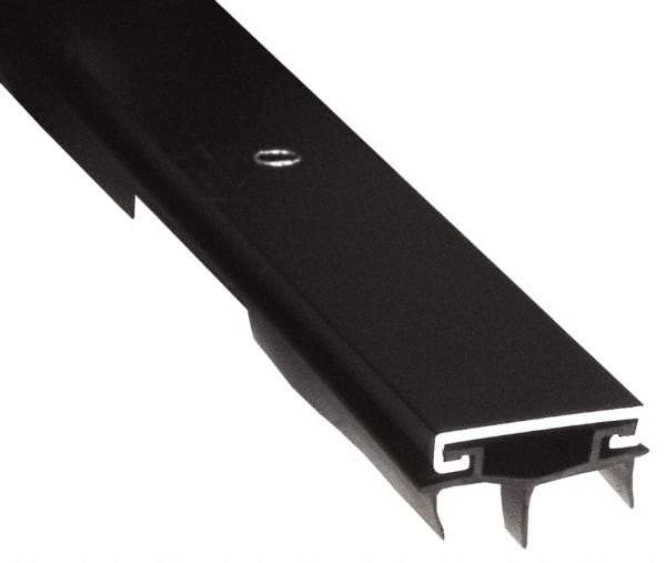 Pemko - Door Bottom Shoe Sweeps & Seal - Vinyl, 11/16" High, Dark Bronze Anodized Aluminum Coated - Apex Tool & Supply
