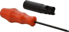 Kennametal - 1" Cutting Diam, 1" Shank Diam, 1" Max Depth of Cut, Straight Shank Indexable Copy End Mill - 3 Inserts, RP.. 32.. Insert, KIPR Toolholder, Through Coolant - Apex Tool & Supply