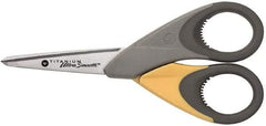 Clauss - 2" LOC, 5" OAL Titanium Standard Scissors - Ambidextrous, Straight Handle, For General Purpose Use - Apex Tool & Supply