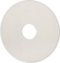 Made in USA - 2" Diam x 0.02" Blade Thickness, 1/2" Arbor Hole Diam, 190 Teeth, Solid Carbide Jeweler's Saw - Uncoated - Apex Tool & Supply