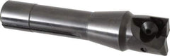 Value Collection - 1-1/4" Cut Diam, 0.656" Max Depth of Cut, 5-37/64" OAL, Indexable Square Shoulder End Mill - TPC 32..., TPG 32., TPU 32. Inserts, R8 - Apex Tool & Supply