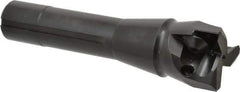 Value Collection - 1-1/2" Cut Diam, 0.656" Max Depth of Cut, 5-37/64" OAL, Indexable Square Shoulder End Mill - TPC 32..., TPG 32., TPU 32. Inserts, R8 - Apex Tool & Supply
