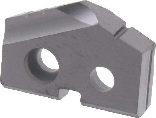 Allied Machine and Engineering - 41/64" Diam x 1/8" Thick, Seat Code 0, 132° Included Angle Spade Drill Insert - TiAlN Coated, Carbide, Grade K20, Series T-A - Apex Tool & Supply