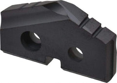 Allied Machine and Engineering - 59/64" Diam x 5/32" Thick, Seat Code 1, 132° Included Angle Spade Drill Insert - TiAlN Coated, Carbide, Grade K20, Series T-A - Apex Tool & Supply