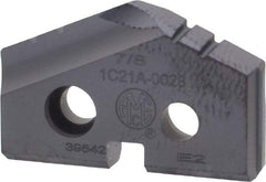 Allied Machine and Engineering - 7/8" Diam x 5/32" Thick, Seat Code 1, 132° Included Angle Spade Drill Insert - TiAlN Coated, Carbide, Grade K20, Series T-A - Apex Tool & Supply
