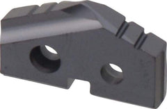 Allied Machine and Engineering - 29/32" Diam x 5/32" Thick, Seat Code 1, 132° Included Angle Spade Drill Insert - TiAlN Coated, Carbide, Grade K20, Series T-A - Apex Tool & Supply