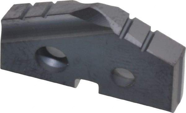 Allied Machine and Engineering - 15/16" Diam x 5/32" Thick, Seat Code 1, 132° Included Angle Spade Drill Insert - TiAlN Coated, Carbide, Grade K20, Series T-A - Apex Tool & Supply