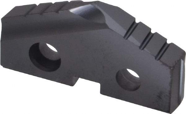 Allied Machine and Engineering - 1-3/16" Diam x 3/16" Thick, Seat Code 2, 132° Included Angle Spade Drill Insert - TiAlN Coated, Carbide, Grade K20, Series T-A - Apex Tool & Supply