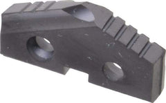 Allied Machine and Engineering - 1-7/32" Diam x 3/16" Thick, Seat Code 2, 132° Included Angle Spade Drill Insert - TiAlN Coated, Carbide, Grade K20, Series T-A - Apex Tool & Supply