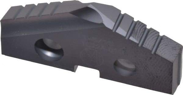 Allied Machine and Engineering - 1-5/16" Diam x 3/16" Thick, Seat Code 2, 132° Included Angle Spade Drill Insert - TiAlN Coated, Carbide, Grade K20, Series T-A - Apex Tool & Supply