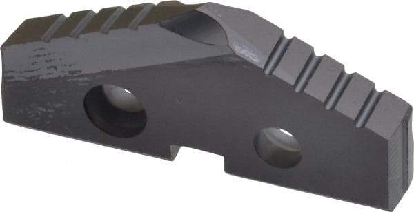 Allied Machine and Engineering - 1-3/8" Diam x 3/16" Thick, Seat Code 2, 132° Included Angle Spade Drill Insert - TiAlN Coated, Carbide, Grade K20, Series T-A - Apex Tool & Supply