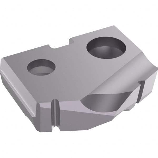 Allied Machine and Engineering - 15.91mm Diam 132° Seat Size 0 Spade Drill Insert - Apex Tool & Supply