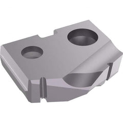 Allied Machine and Engineering - 15.91mm Diam 132° Seat Size 0 Spade Drill Insert - Apex Tool & Supply
