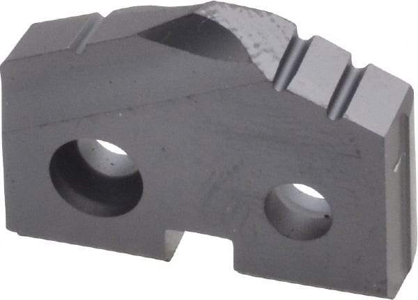 Allied Machine and Engineering - 3/4" Diam x 5/32" Thick, Seat Code 1, 132° Included Angle Spade Drill Insert - TiAlN Coated, Carbide, Grade P40, Series T-A - Apex Tool & Supply