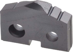 Allied Machine and Engineering - 3/4" Diam x 5/32" Thick, Seat Code 1, 132° Included Angle Spade Drill Insert - TiAlN Coated, Carbide, Grade P40, Series T-A - Apex Tool & Supply