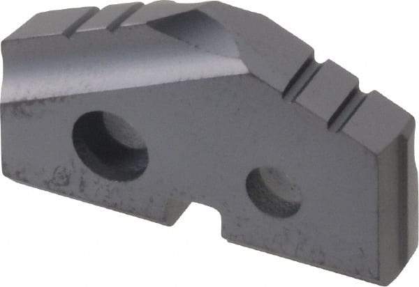 Allied Machine and Engineering - 29/32" Diam x 5/32" Thick, Seat Code 1, 132° Included Angle Spade Drill Insert - TiAlN Coated, Carbide, Grade P40, Series T-A - Apex Tool & Supply