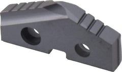 Allied Machine and Engineering - 1-1/4" Diam x 3/16" Thick, Seat Code 2, 132° Included Angle Spade Drill Insert - TiAlN Coated, Carbide, Grade P40, Series T-A - Apex Tool & Supply