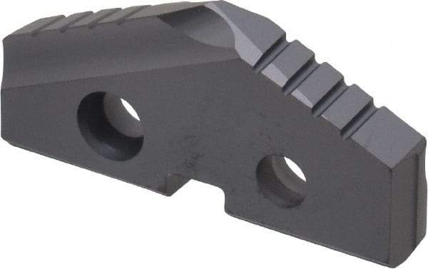 Allied Machine and Engineering - 1-5/16" Diam x 3/16" Thick, Seat Code 2, 132° Included Angle Spade Drill Insert - TiAlN Coated, Carbide, Grade P40, Series T-A - Apex Tool & Supply